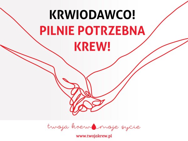 Brakuje krwi. Sprawdź, jak możesz się nią podzielić