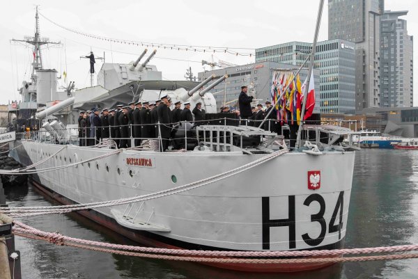 ORP „Błyskawica” od 85 lat pod biało-czerwoną banderą