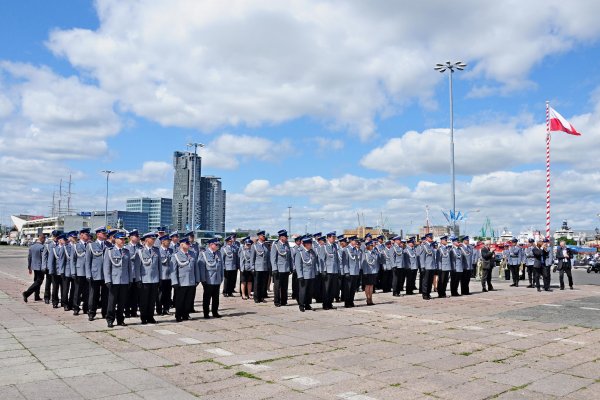 Pomorscy policjanci świętują