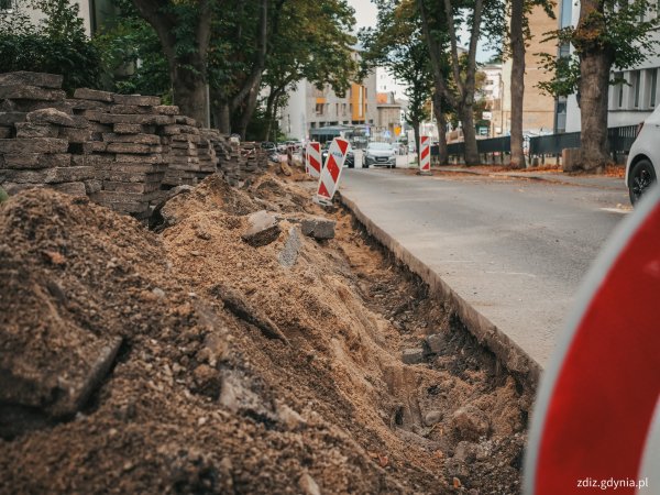 Modernizacja chodnika na Kamiennej Górze