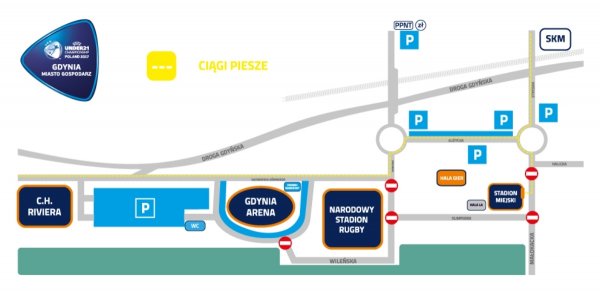 Komunikacja podczas dni meczowych UEFA EURO U21 Polska 2017
