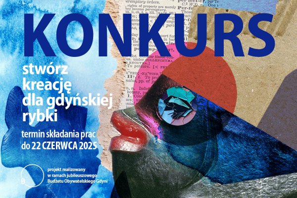 Konkurs „Stwórz kreację dla gdyńskiej rybki”. Zaprojektuj artystyczne figury na 100-lecie Gdyni