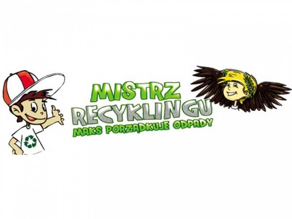 Mistrz Recyklingu Maks porządkuje odpady - konkurs