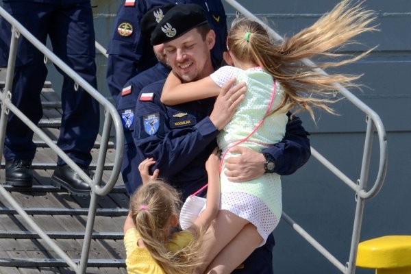 ORP Kościuszko wrócił do domu