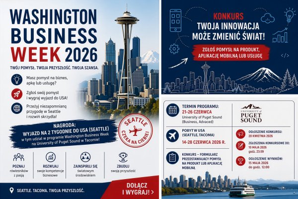 Konkurs Washington Business Week 2026 – Twoja szansa na wyjazd do USA!