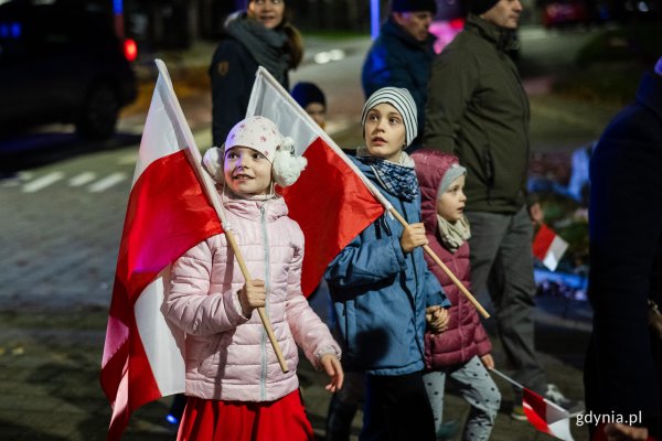 Chwarzno w barwach białych i czerwonych