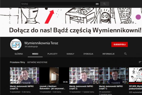 Bądź w kontakcie z Wymiennikownią!