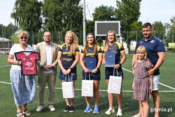 Mistrzynie Europy z Arki Gdynia uhonorowane za sukces