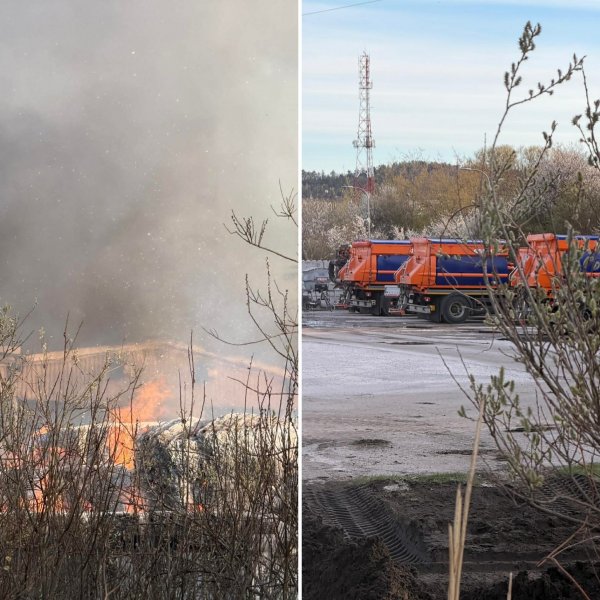 Pożar przy ul. Północnej. Co z pojazdami LIZUD?