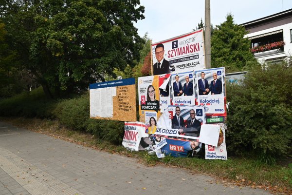 Plakaty wyborcze znikają z ulic