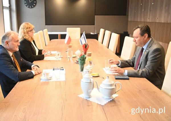 Ambasador Izraela z wizytą w Gdyni