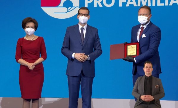 Gdynia z wyróżnieniem Pro Familia