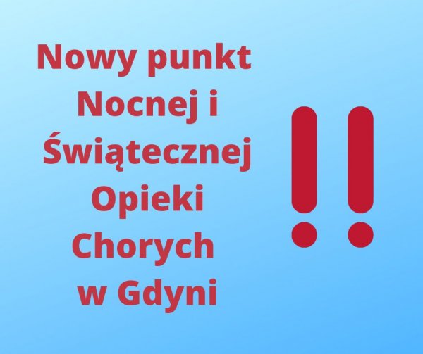 Nocna opieka zdrowotna od teraz w Chyloni 