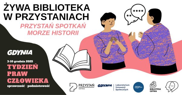 Żywa Biblioteka w Domach Sąsiedzkich. Rozmowy, które otwierają