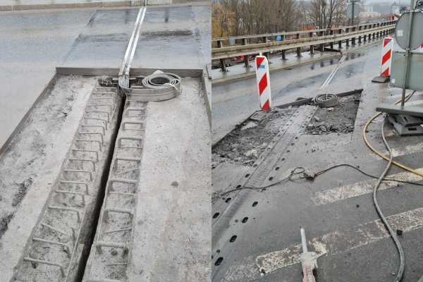 Wymiana dylatacji na półmetku