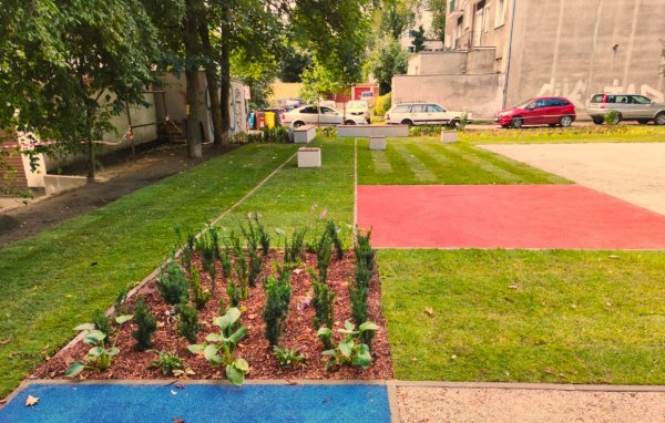 Nowy park kieszonkowy przy ulicy Jana Kilińskiego 