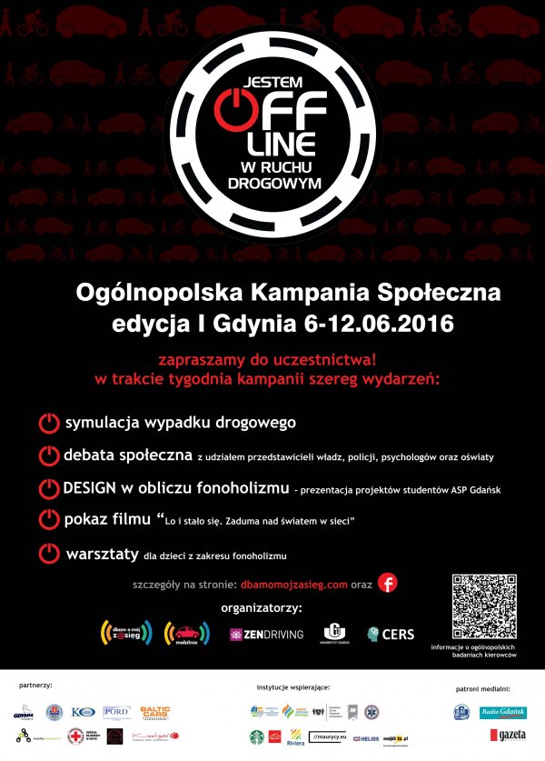 Kampania społeczna „W ruchu drogowym #JESTEMOFFLINE”