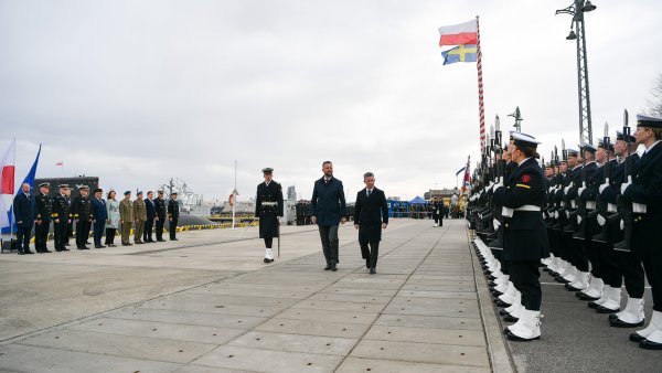 Ministrowie obrony Polski i Szwecji w Gdyni. Ścisła współpraca będzie kontynuowana
