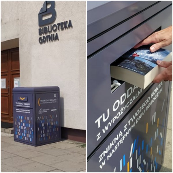 #wGdyni oddasz książki po zamknięciu biblioteki 