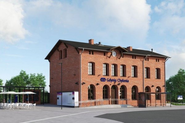 Gdynia Chylonia zyska nowoczesny dworzec dzięki unijnemu dofinansowaniu