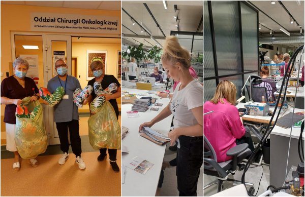 Uszyte od serca. Już na oddziale