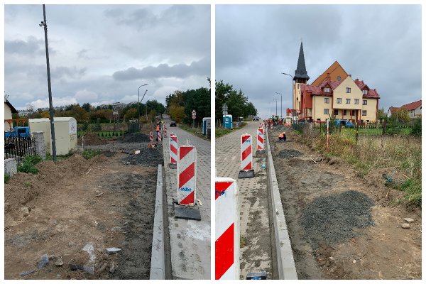 Nowe udogodnienie dla pieszych na ul. Wyszyńskiego