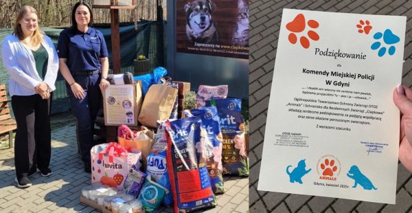 Świąteczna zbiórka dla Ciapkowa 