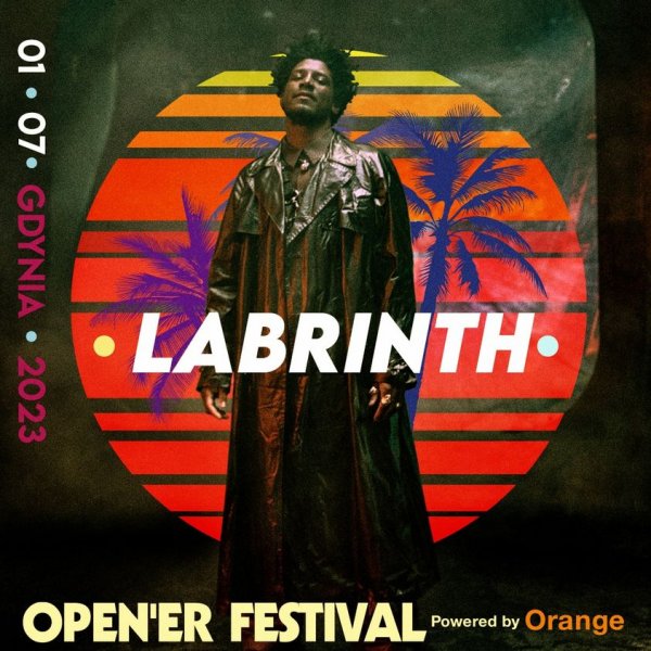 Brytyjski wokalista Labrinth dołącza do line-upu Open'er Festival 2023