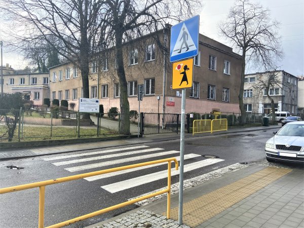 Bezpieczniejsze przejścia dla pieszych na Działkach Leśnych