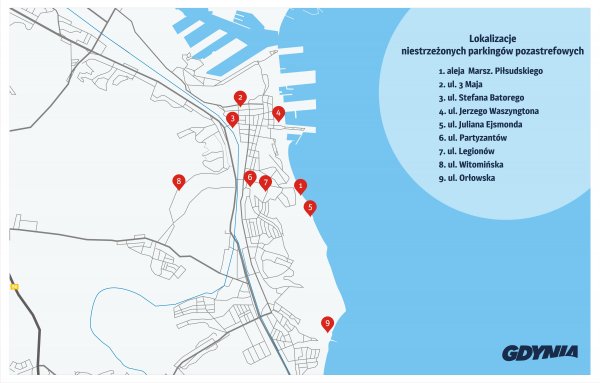 Gdynia szuka partnera - operatora parkingów pozastrefowych