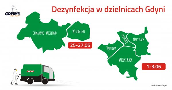 Rusza dezynfekcja kolejnych dzielnic