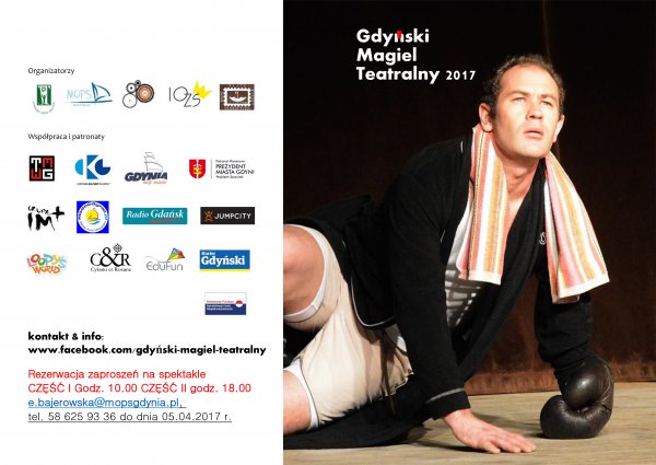 Zapraszamy na Magiel Teatralny - finał 10 kwietnia 2017 r.