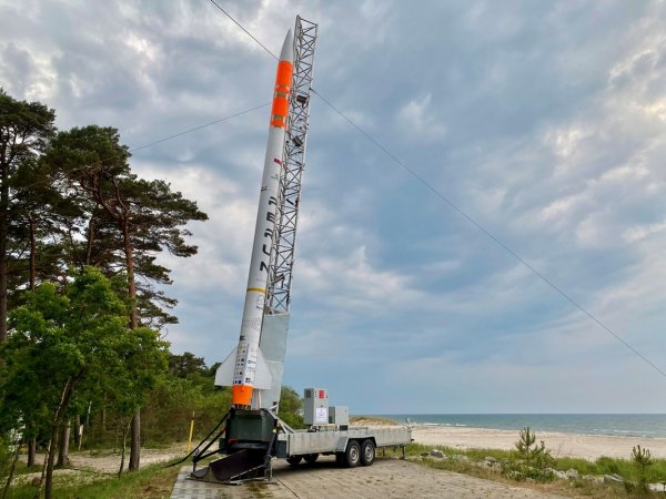 Gdyńska rakieta ponownie gotowa do startu