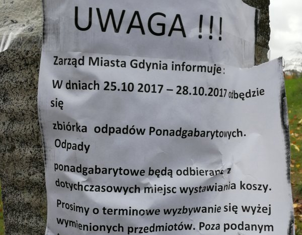 Uwaga na nieprawdziwe informacje o odbiorze odpadów!