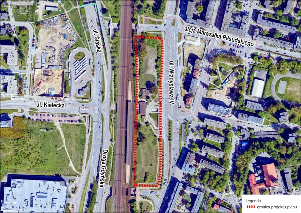 Plan na Wzgórze św. Maksymiliana do wglądu