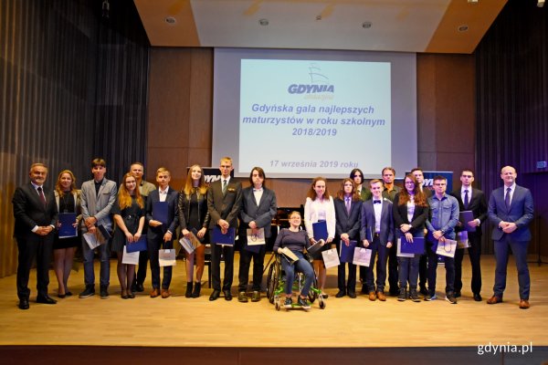Najlepsi gdyńscy maturzyści nagrodzeni