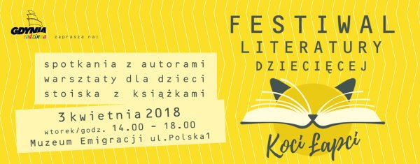 Pierwszy taki Festiwal Literatury Dziecięcej