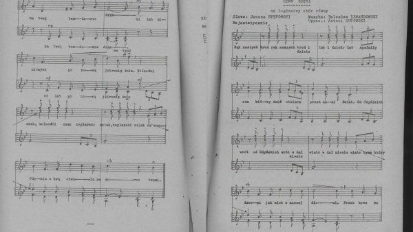 Hymn Gdyni odnaleziony w bibliotece