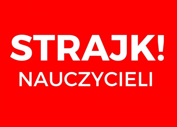 Nauczyciele strajkują