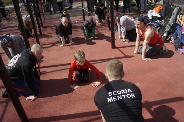Otwarcie placu Street Workout w Redłowie