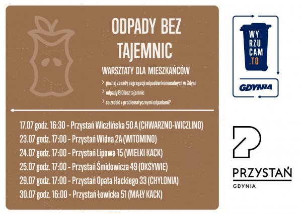 Spotkajmy się w Przystani i segregujmy to dobrze