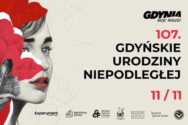 Świętujmy razem 107. Gdyńskie Urodziny Niepodległej