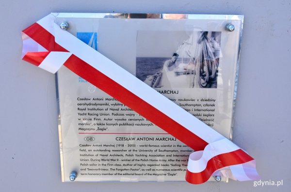 Czesław Marchaj upamiętniony w alei Żeglarstwa Polskiego