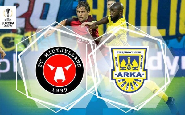 Arka Gdynia w Danii. <br> Trzymamy kciuki!