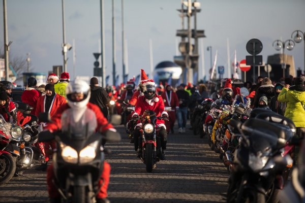 Parada Mikołajów na motocyklach już w niedzielę