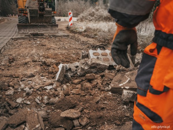 Remont ul. Małkowskiego właśnie się rozpoczął