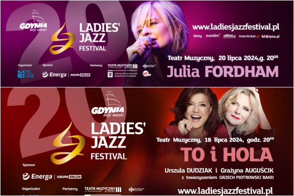 Kolejne gwiazdy Ladies’ Jazz Festivalu