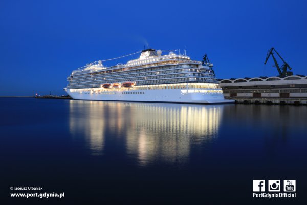 Największy wycieczkowiec w historii Polski już w czerwcu w Porcie Gdynia