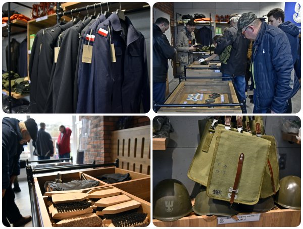 „Prosto z wojska”  - militarny butik w centrum miasta