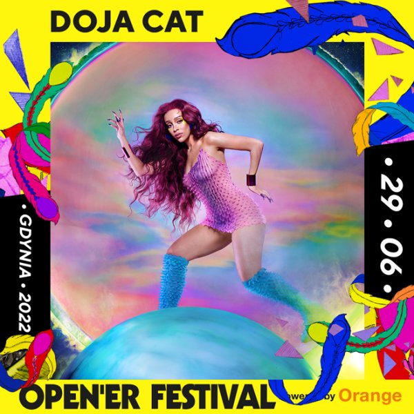 Doja Cat, The Smile i Playboi Carti zagrają w Gdyni